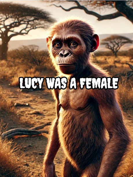 Lucy was a female 